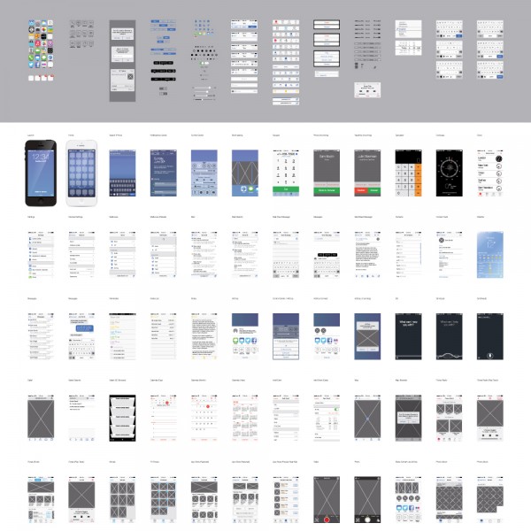 iphone ui elements illustrator download