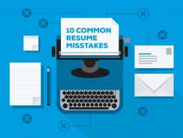 10 common resume mistakes illustration